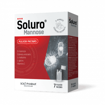 SOLURO порошок MANNOSE, 7 пакетики