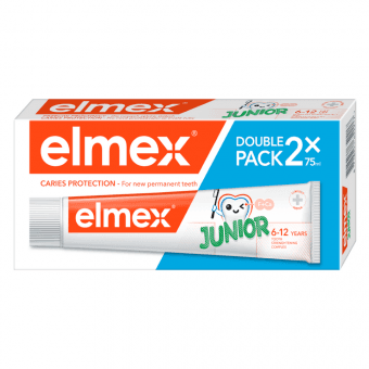 ELMEX zobu pasta JUNIOR BIPACK, 75 ml