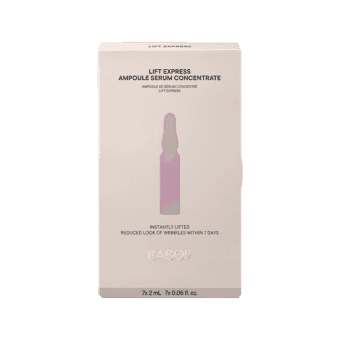 BABOR pretrumbu ampulas LIFT EXPRESS, 7 gab., 2 ml