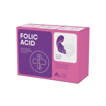 OLVEL Folic Acid 800 mcg, 90 gab.