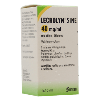 LECROLYN SINE 40 mg/ml acu pilieni, 10 ml