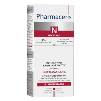 PHARMACERIS N NUTRI-CAPILARIL barojošs sejas krēms, 50 ml