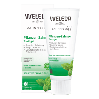 WELEDA зубная паста с экстрактами трав для чувствительных зубов PLANT GEL, 75 мл