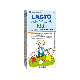 LACTO SEVEN Kids, 20 таблетки