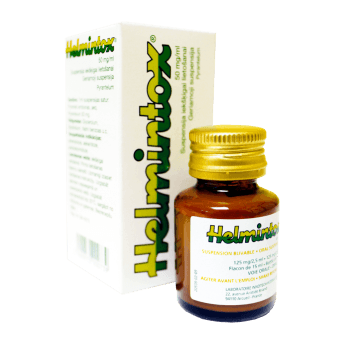 HELMINTOX 125 мг/2,5 мл суспензия, 15 мл