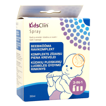KIDS CLIN komplekts zīdaiņu piena krevelei