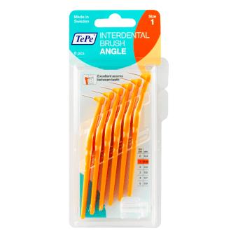 TEPE межзубные щётки ANGLE 0.45 мм, 6 шт.