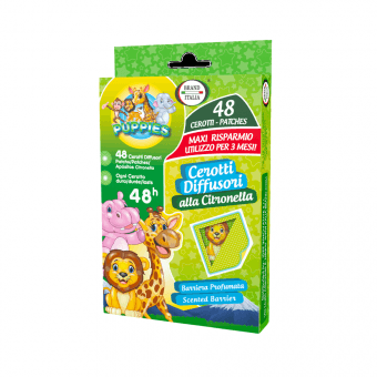 BRAND ITALIA пластыри от укусов комаров PUPPIES, 48 шт.
