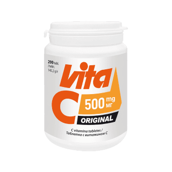 VITA C Original 500 mg, 200 таблетки