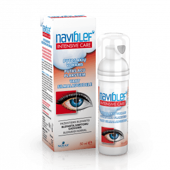 NAVIBLEF INTENSIVE CARE putas acu plakstiem, 50 ml