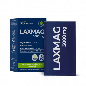 BIO LAXMAG 3000mg, 7 paciņas