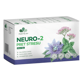 NATĒJA травяной чай NEURO-2, 20 пакетики
