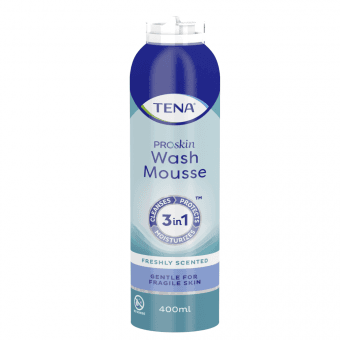 TENA mazgāšanas putas WASH MOUSSE, 400 ml