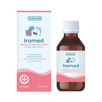 KIDSMED dzelzs bērniem IROMED, 120 ml
