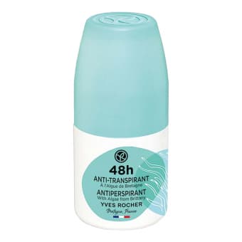 YVES ROCHER dezodorants 48H antiperspirants ar jūras aļģu ekstraktu, 50 ml