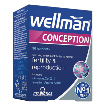 WELLMAN CONCEPTION tabletes, 30 gab.