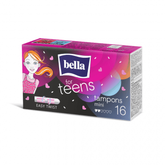 BELLA tamponi FOR TEENS TAMPO MINI, 16 gab.