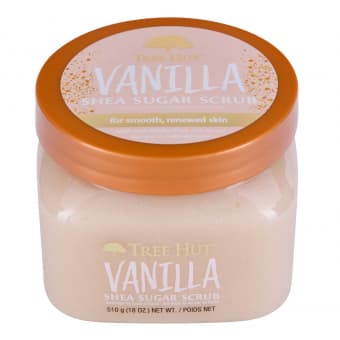 TREE HU ķermeņa skrubis VANILLA SHEA, 510 g