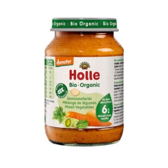 HOLLE овощное пюре BIO, 190 г