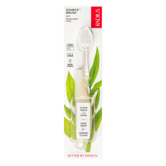 RADIUS зубная щетка со сменной головкой SOURCE, MEDIUM, 1 шт.
