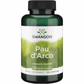SWANSON PAU D'ARCO 500MG, 100 kapsulas