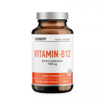 ICONFIT Vitamīns B12, 90 kapsulu