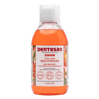 DENTESAN mutes skalojamais līdzeklis ar hlorheksidīnu 0,2%, 300 ml