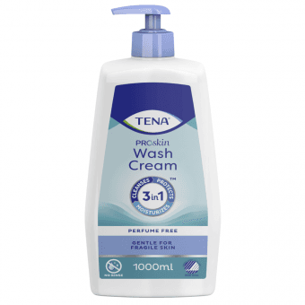 TENA mazgāšanas krēms WASH CREAM, 1000 ml
