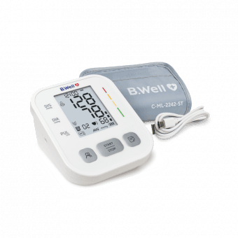 B.WELL PRO-25 automātiskais asinsspiediena mērītājs ar 3AVG tehnoloģiju, 1 gab.