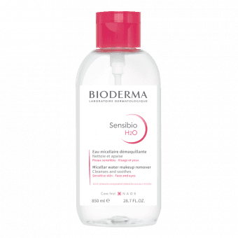 BIODERMA attīrošs micelārais ūdens jutīgai ādai SENSIBIO H2O, 850 ml