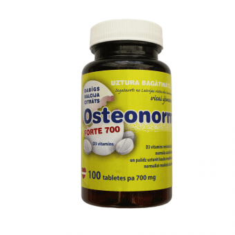OSTEONORM FORTE 700mg, 100 tabletes
