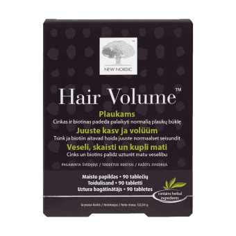 NEW NORDIC таблетки HAIR VOLUME, 90 шт.