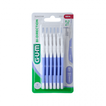 GUM межзубная щётка Bi-DIRECTION, 0,6 мм, 6 шт.