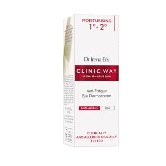 CLINIC WAY pretgrumbu dermokrēms acu zonai MOISTURISING Anti-Fatigue, 15 ml