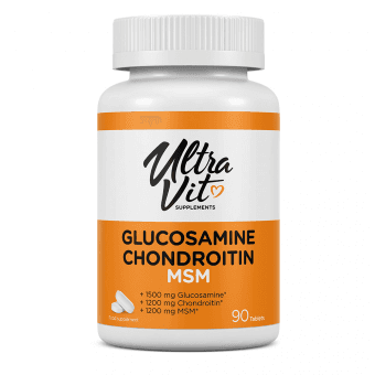 ULTRAVIT глюкозамин хондроитин MSM, 90 таблетки
