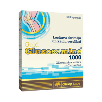 OLIMP LABS GOLD GLUCOSAMINE 1000, kapsulas, 60 gab.