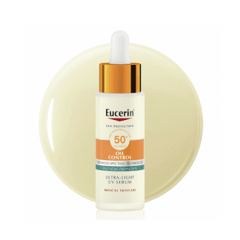 EUCERIN особо лёгкая ежедневная сыворотка SUN OIL CONTROL SPF 50+, 30 мл