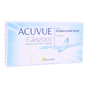 ACUVUE OASYS BC 8,4 kontaktlēcas -1,25, 6 gab.