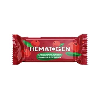 Hematogen гематоген с клюквой + С Vit., 1 шт.