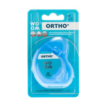 WOOM zobu diegs ORTHO+, 50 gab.