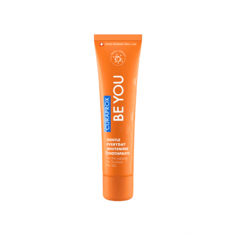 CURAPROX balinošā zobu pasta persiku/aprikožu BE YOU, 60 ml