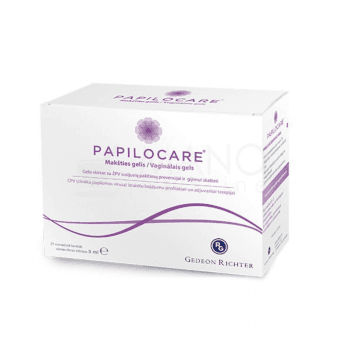 PAPILOCARE Vaginālais gels 5ml, 21 gab.