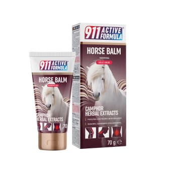 911 ACTIVE FORMULA согревающий гель HORSE BALM, 70 г