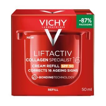 VICHY sejas krēms, refils LIFTACTIV COLLAGEN 16 SPF50+, 50 ml