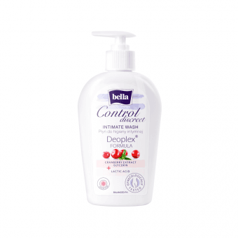 BELLA šķidrās ziepes intīmai higiēnai CONTROL DISCREET, 300 ml