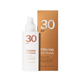 FILLERINA солнцезащитное молочко для тела SPF30+, 150 мл