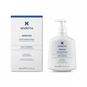 SESDERMA putojošs krēms bez ziepēm HIDRAVEN, 300 ml