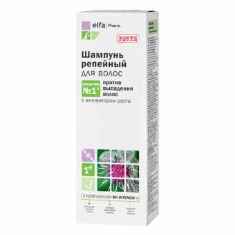 ELFA PHARM dadžu šampūns pret matu izkrišanu, 200 ml