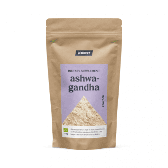 ICONFIT органический порошок ашваганды, 150 г