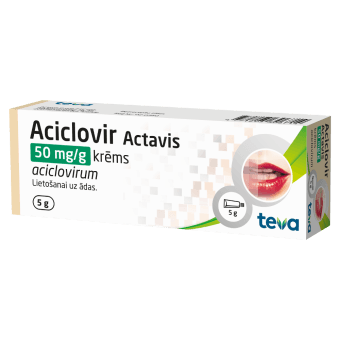 ACICLOVIR ACTAVIS 50 мг/г крем, 5 г